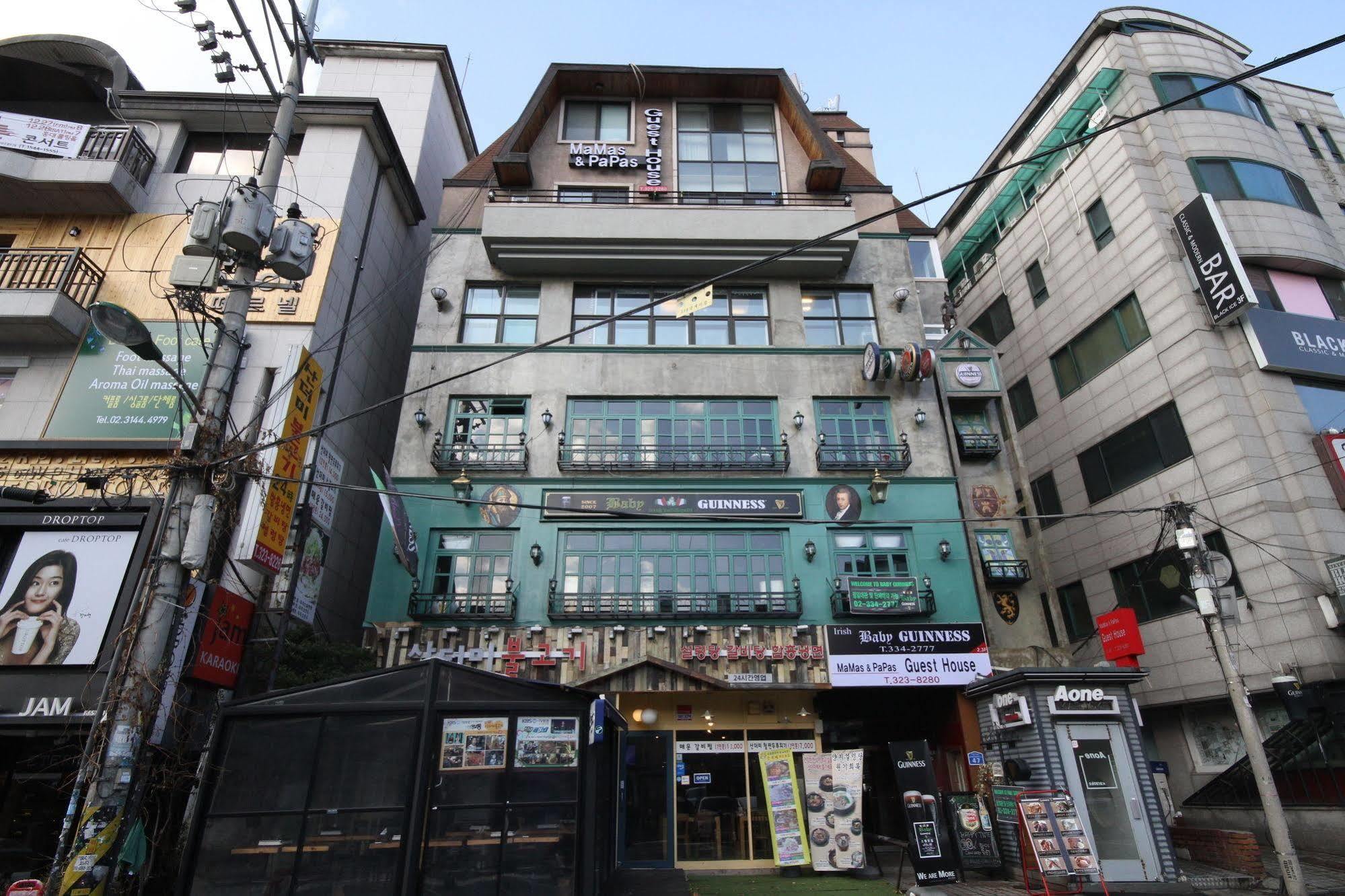 Mamas And Papas Hotel Seul Exterior foto